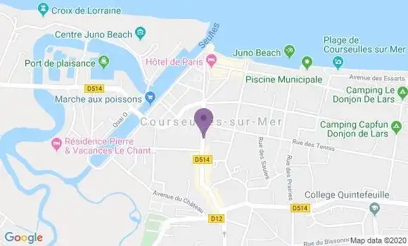 Localisation Caisse d