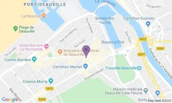 Localisation Caisse d