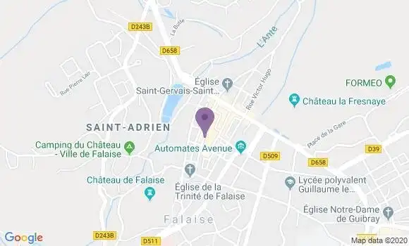 Localisation Caisse d
