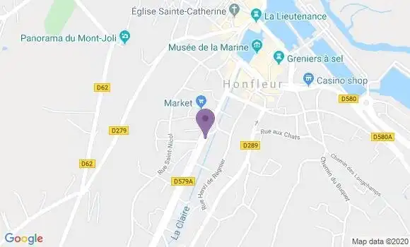 Localisation Caisse d