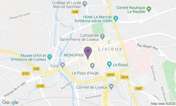 Localisation Caisse d