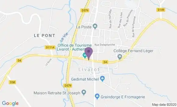 Localisation Caisse d