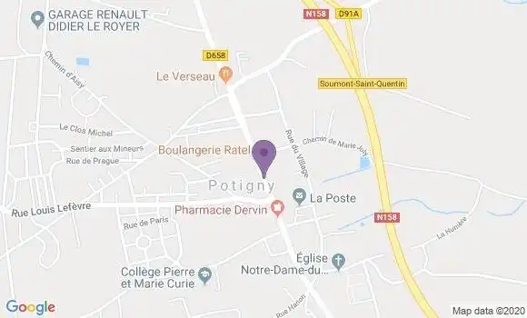 Localisation Caisse d