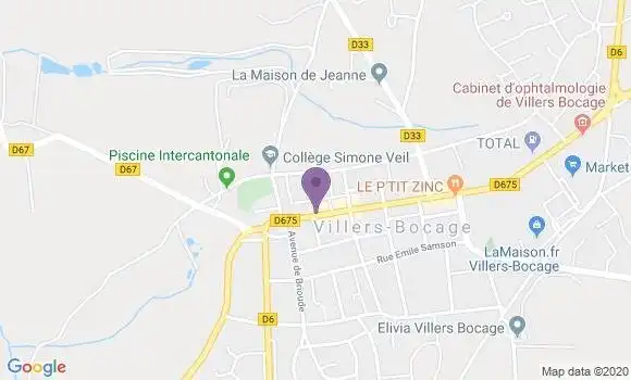 Localisation Caisse d