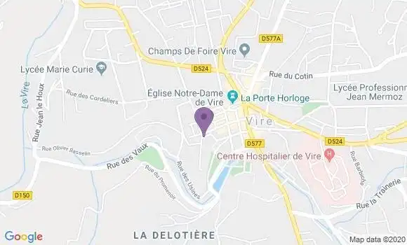 Localisation Caisse d