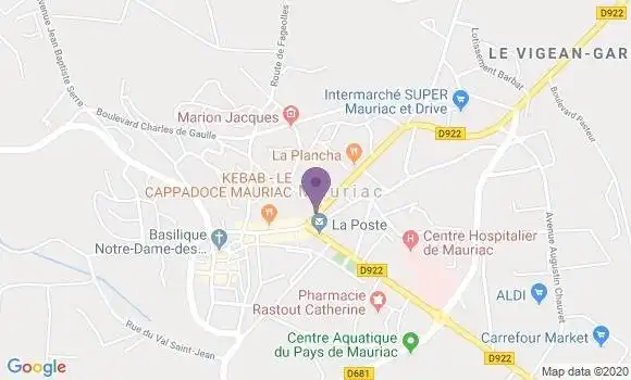 Localisation Caisse d