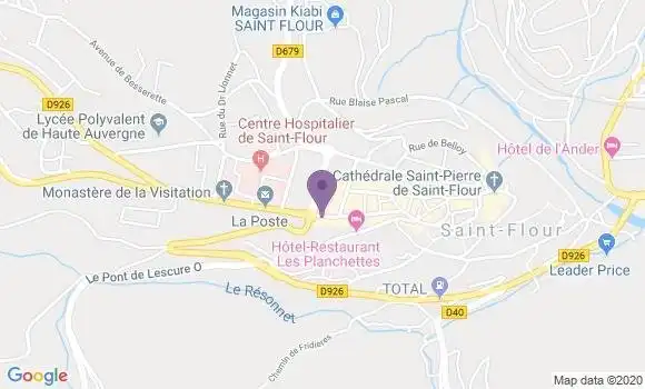 Localisation Caisse d