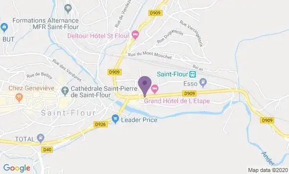 Localisation Caisse d