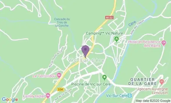Localisation Caisse d