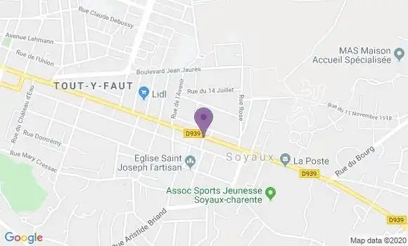 Localisation Caisse d