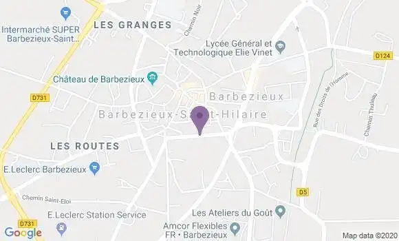 Localisation Caisse d