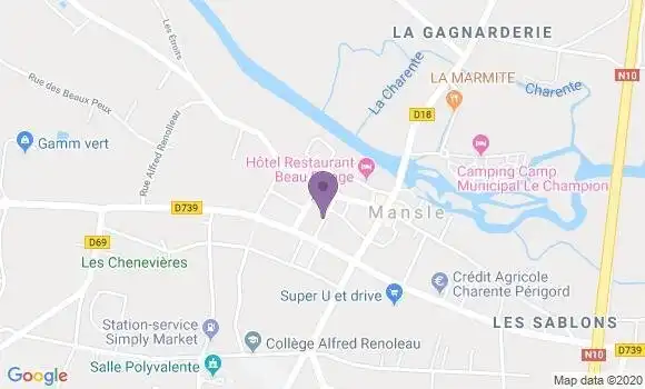 Localisation Caisse d