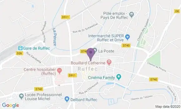 Localisation Caisse d