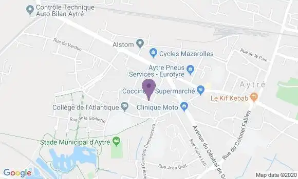 Localisation Caisse d