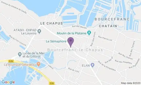 Localisation Caisse d