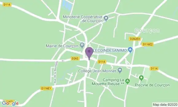 Localisation Caisse d