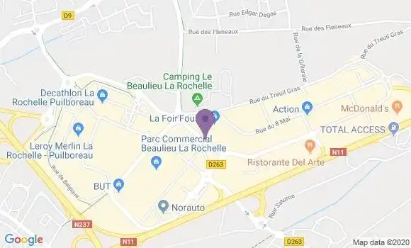 Localisation Caisse d