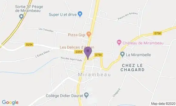Localisation Caisse d