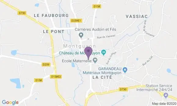 Localisation Caisse d