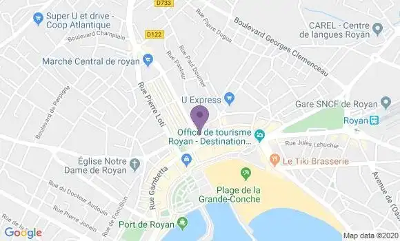Localisation Caisse d