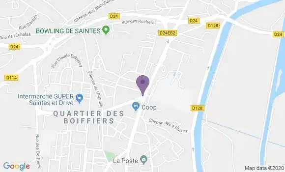 Localisation Caisse d