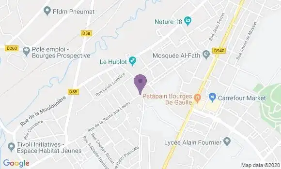 Localisation Caisse d