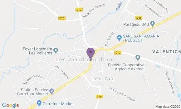 Localisation Caisse d