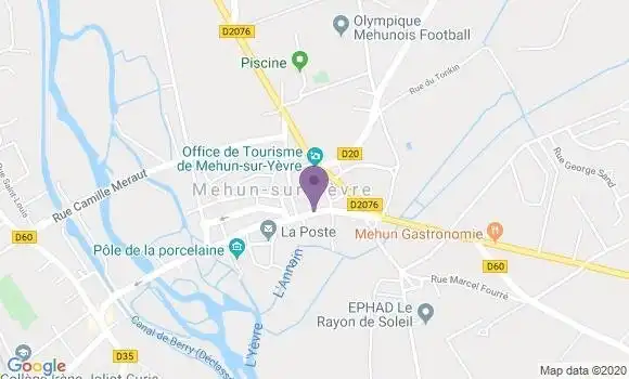 Localisation Caisse d