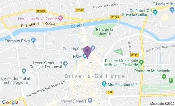 Localisation Caisse d