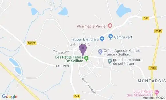 Localisation Caisse d