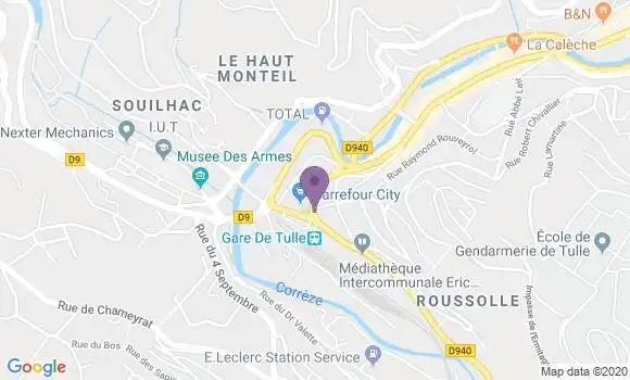 Localisation Caisse d