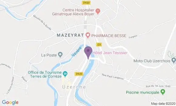 Localisation Caisse d