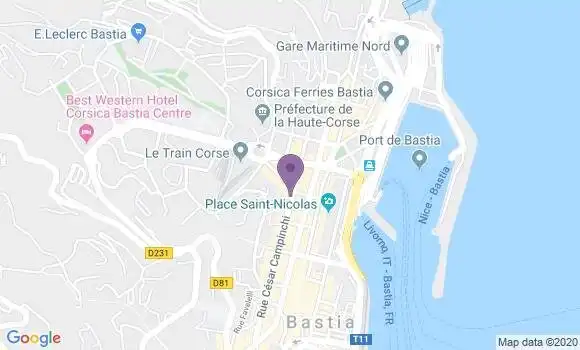 Localisation Caisse d