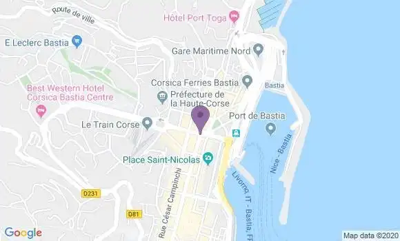 Localisation Caisse d