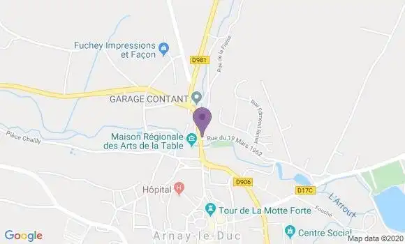 Localisation Caisse d