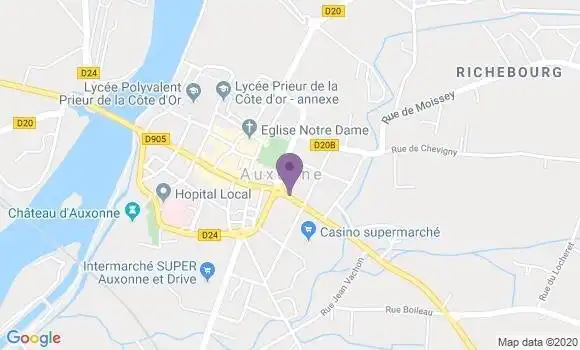 Localisation Caisse d