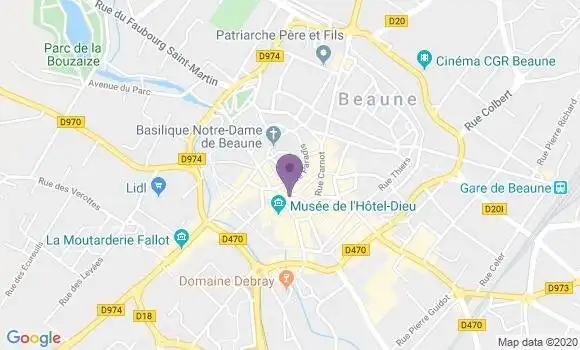 Localisation Caisse d