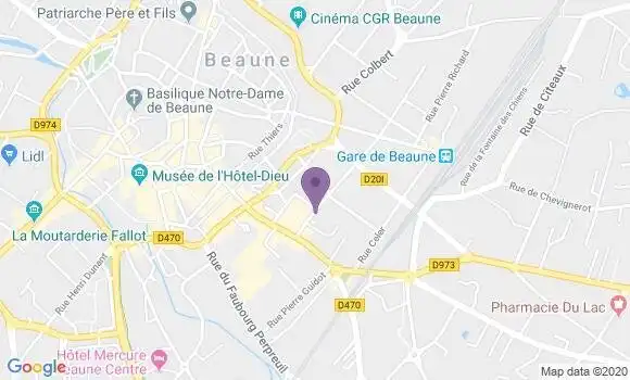 Localisation Caisse d