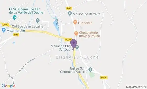 Localisation Caisse d