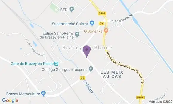 Localisation Caisse d