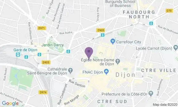 Localisation Caisse d