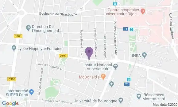 Localisation Caisse d