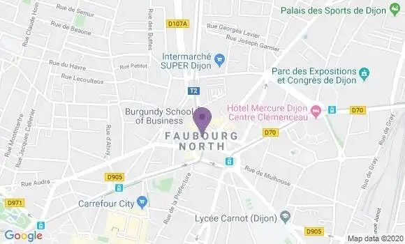 Localisation Caisse d