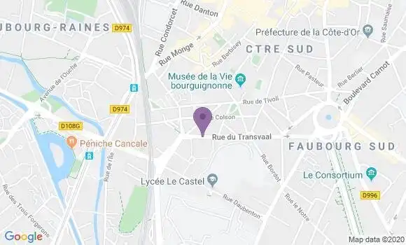 Localisation Caisse d