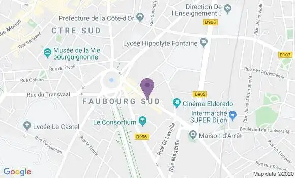 Localisation Caisse d