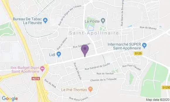 Localisation Caisse d