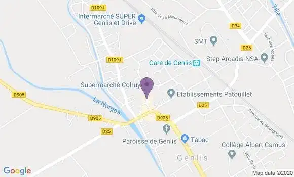 Localisation Caisse d