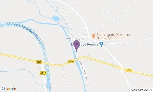 Localisation Caisse d