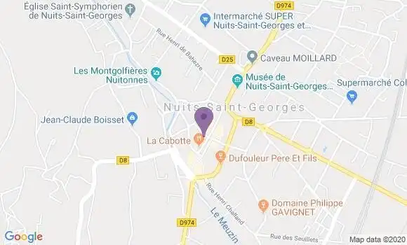 Localisation Caisse d