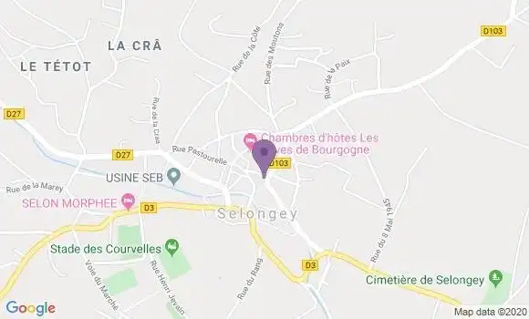 Localisation Caisse d